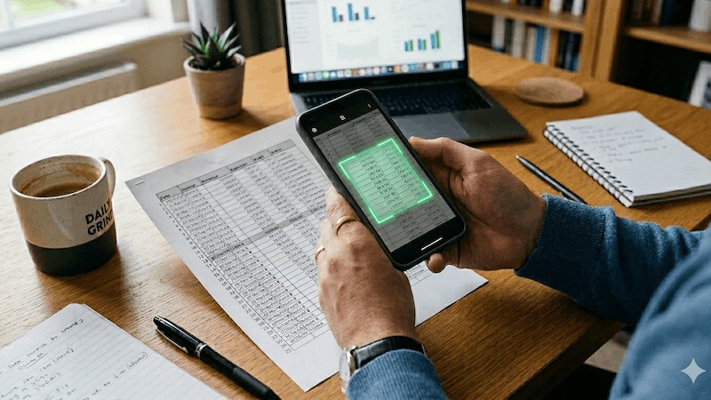 Scan to Excel and CSV on iPhone and iPad